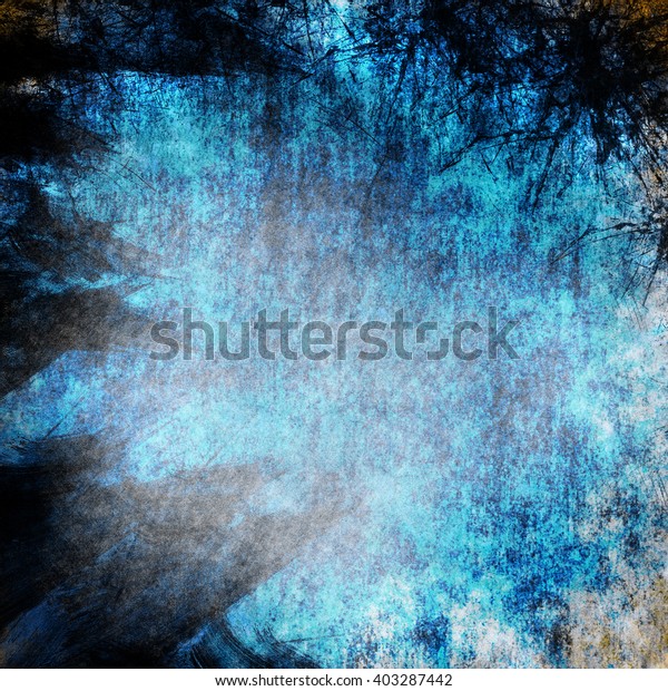 Light Blue Background Abstract Design Retro Stock Illustration