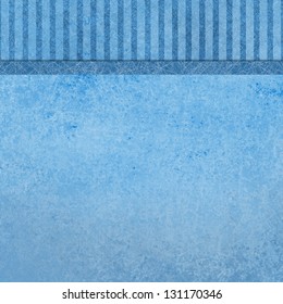 Light Blue Background, Abstract Striped Pattern Design Layout On Top Header Or Border, Soft Vintage Grunge Background Texture, Soft Baby Boy Blue Color For Birth Announcement Or Shower Invitation