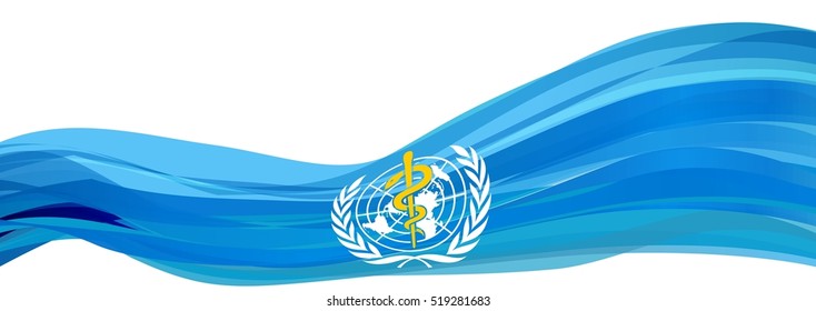 Light Blue Flag The World Health Organization