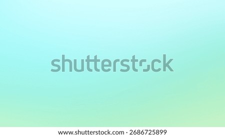 A light blue and green gradient background with a smooth transition, creating a serene and refreshing atmosphere. Ideal for adding a touch of tranquility to designs.