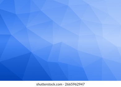 Light blue low-poly pattern ideal for modern backgrounds and artistic compositions.