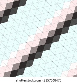 A Light Blue Pink Black Triangular Pattern Background For Wallpapers