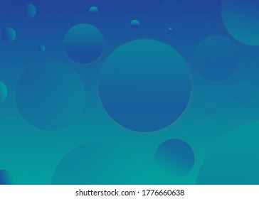 Light Blue And Sea Green Color Galaxy Background 