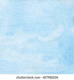 Light Blue Watercolor  Background