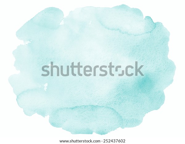 白い背景に明るい青の水色のスポット抽象的テクスチャー手描き のイラスト素材