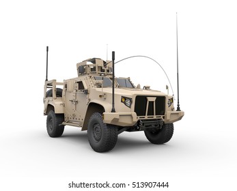 Light Combat Military Vehicle - 3D Render