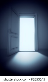 Light Coming Through Doorway Background