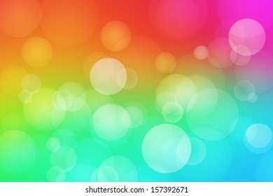 Light Dots Rainbow Color Background Stock Illustration 157392671