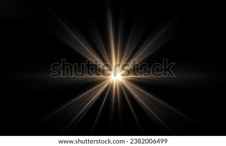 Light effect flare Glowing light explodes Light effect ray shining sun bright flash Special lens flare