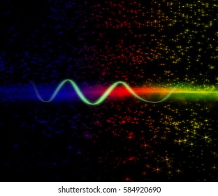 Light effect spiral. neon light effect circle spiral,abstract background