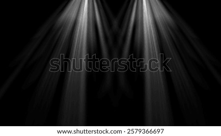 Light Effect Spotlight. Spotlight Black and White Lighting