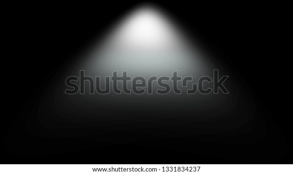 Light Effect Spotlight Spotlight Black White Stock Illustration ...