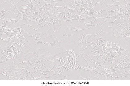 floral flora emboss