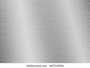 Light Gray Metal Texture Background Stock Illustration 1873723936 ...