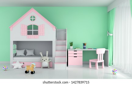 Kids Room With Window Stock Illustrations Images Vectors