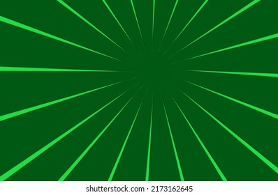 Light Green Star Burst With Dark Green Backdrop 