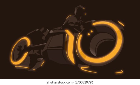 Light Motorcycle Wallpaper Tron Legacy 