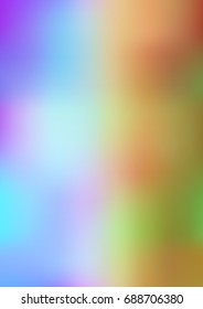Light Multicolor, Rainbow abstract background. Modern geometrical abstract illustration with gradient. The best blurred design for your business.