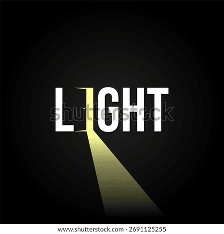 Light open the door logo