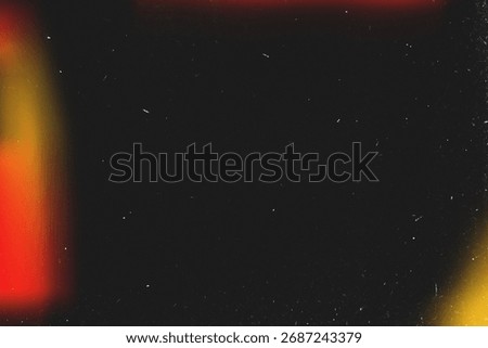 Light overlay with warm color gradient, soft blur, and subtle film grain texture. Minimal elegant design with vintage scratches and dust particles. Perfect overlay layer for creative photo edit 