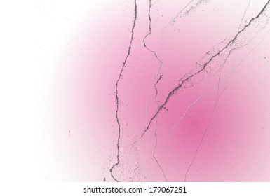 light pink color crack pattern