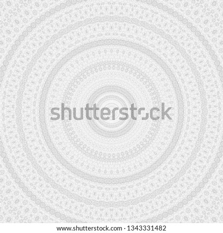 light scetch pattern kaleidoscope abstract background symmetry. backdrop circle.