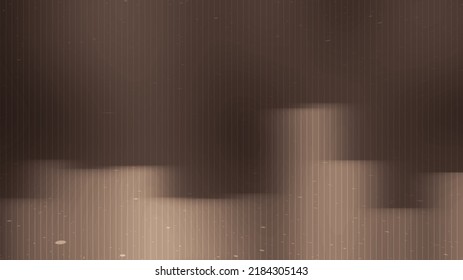 Light And Shadow Scene Graphic Background In Brown Beige Tones Room