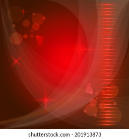 Light Spots Background Showing Blinking Effect Or Glowing Focus 