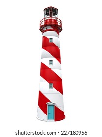 Lighthouse Isolated