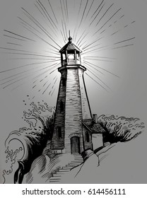 Lighthouse Sketch