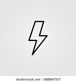 Lightning Bolt Icon High Res Stock Images Shutterstock