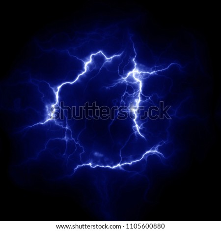 lightning template design electric discharge sky stock illustration