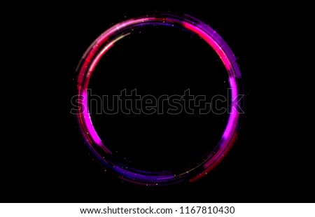 Lights background. Abstract creative wallpaper. Digital illustration.