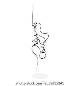 line art vector image