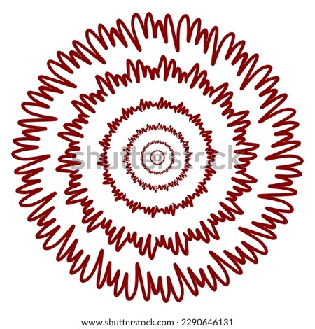 line drawing of a single flower