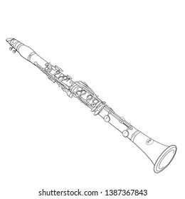 Clarinet Drawing の画像 写真素材 ベクター画像 Shutterstock