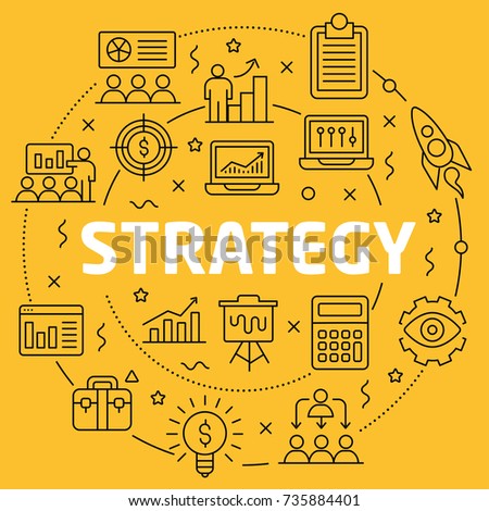 Linear illustration strategy