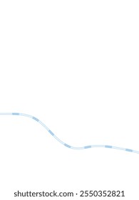 linear movements of the pattern on a white background