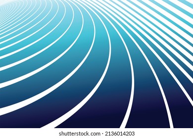 Lines In Diminishing Perspective View. Abstract Background. 