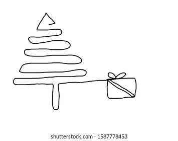 Lines drawn in the