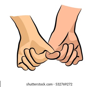  linking fingers  - Powered by Shutterstock