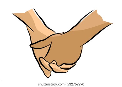  linking fingers  - Powered by Shutterstock