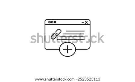 Links HyperLink Website Connection Icon