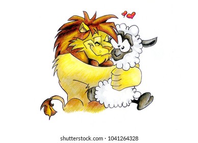 Lion And Lamb In Love