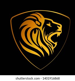 Lion Logo Design Creative Symbol Stock Illustration 1401916868 ...