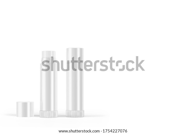 Download Lip Balm Mockup Isolated On White Stock Illustration 1754227076