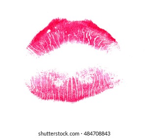 Lipstick Kiss Stock Illustration 484708843 | Shutterstock