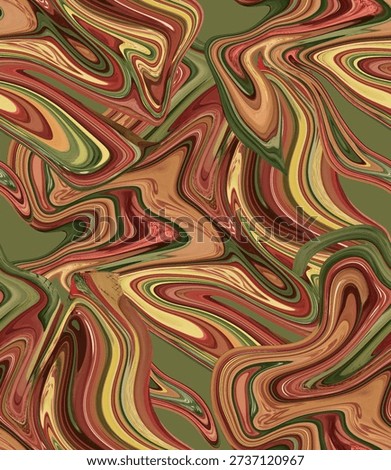 Liquid Marvel Abstract Textile Print Design