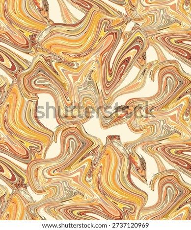 Liquid Marvel Abstract Textile Print Design