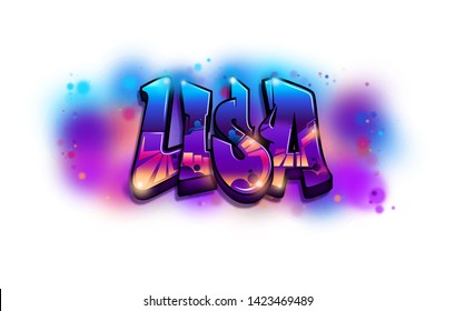 Lisa Simpson Graffiti
